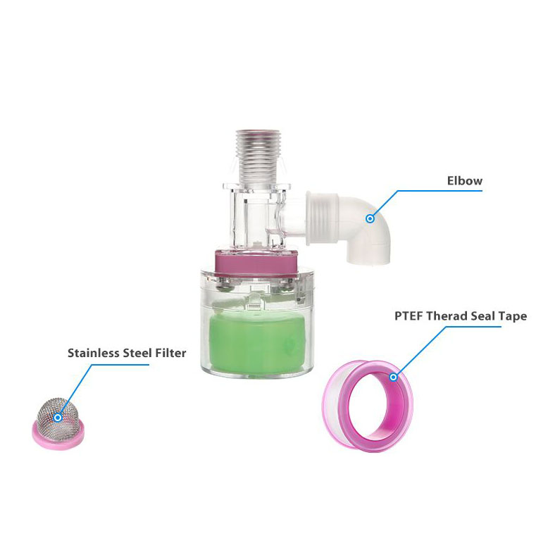 Wiir Brand Upper water inflow inside type water level float valve water tank float ball valve