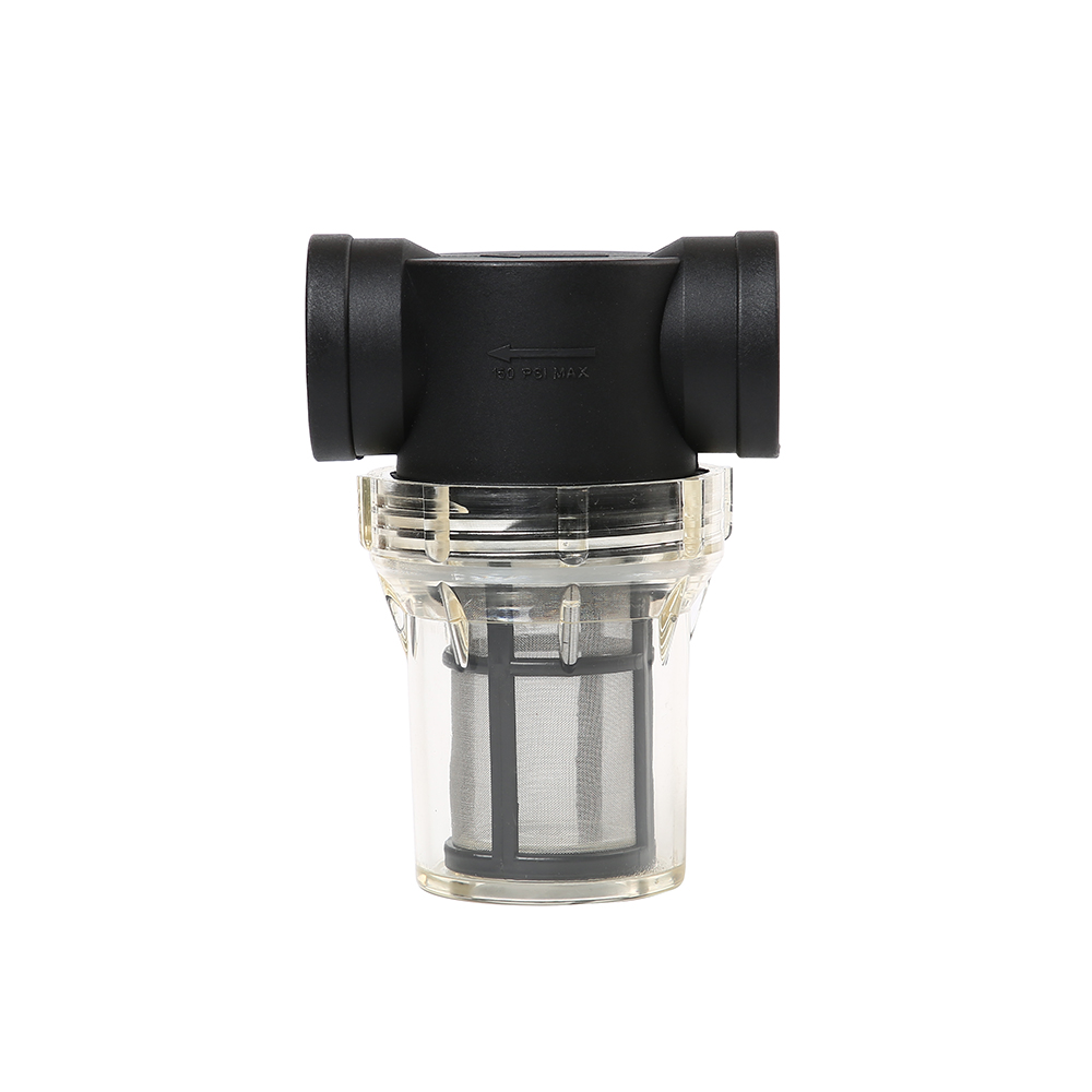 Household outdoor pipeline water strainer with 100 mesh stainless steel screen